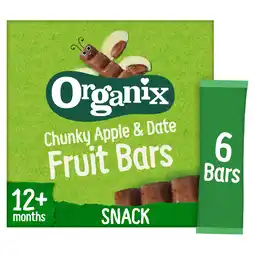 Tesco Organix apple & date 6 x 17g offer