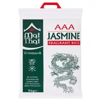 Tesco Mai thai aaa jasmine fragrant rice 5kg offer