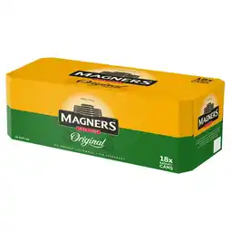 Tesco Magners original cider 18x440ml offer