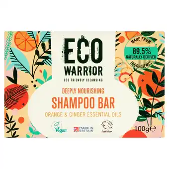 Tesco Eco warrior nourishing shampoo bar orange & ginger 100g offer