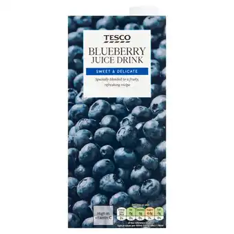 Tesco Tesco blueberry juice drink 1l offer