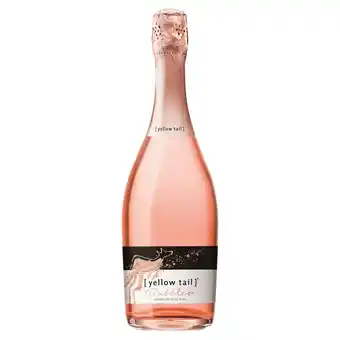 Tesco Yellow tail sparkling rose wine 750ml offer