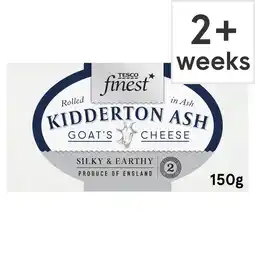Tesco Tesco finest kidderton ash goats cheese 150g offer