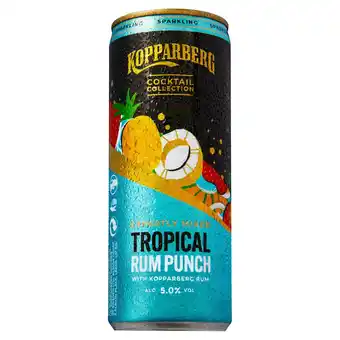 Tesco Kopparberg tropical rum punch 250ml offer
