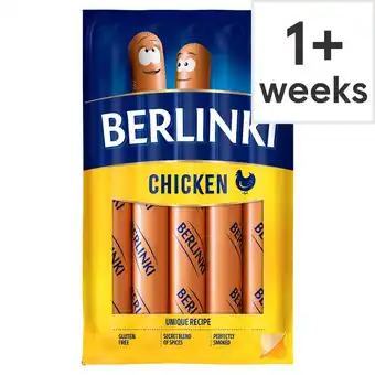 Tesco Morliny berlinki chicken 250g offer