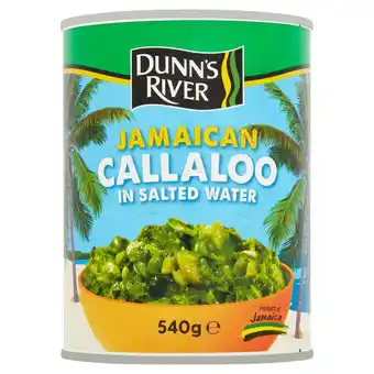Tesco Dunns river jamaican callaloo 540g offer