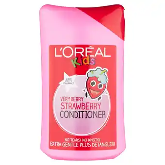 Tesco L'oreal kids berry strawberry conditioner 250ml offer