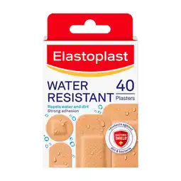Tesco Elastoplast water resistant strips 40s offer