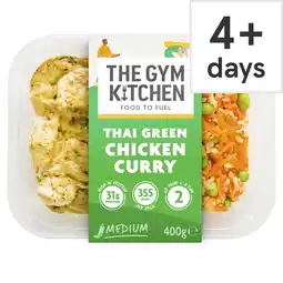 Tesco The gym kitchen thai green chicken curry 400g offer