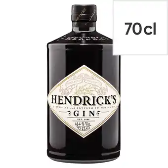 Tesco Hendrick's gin 70cl offer