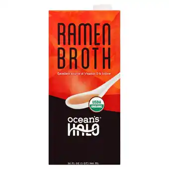 Tesco Ocean's halo organic ramen broth 946ml offer