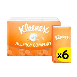 Tesco Kleenex allergy comfort tissues 6 pack offer