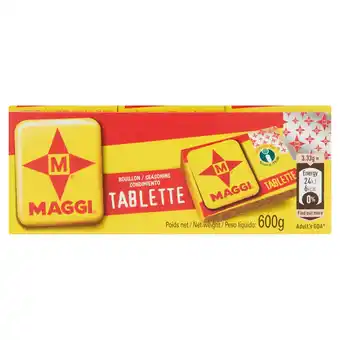 Tesco Maggi seasoning tablette 600g offer