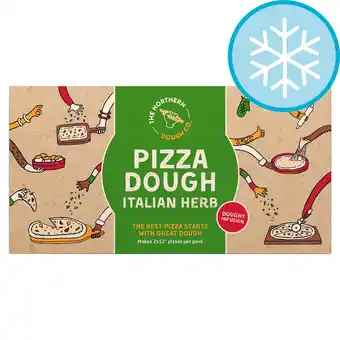 Tesco Northern dough co. pizza dough italian herb 2x200g offer