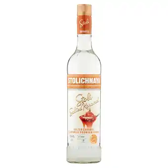 Tesco Stolichnaya vodka salted karamel 700ml offer