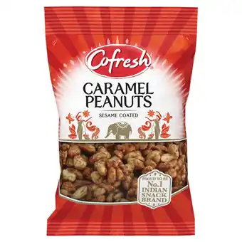Tesco Cofresh sesame coated caramel peanuts 150g offer