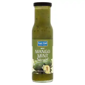 Tesco East end mango mint sauce 260g offer