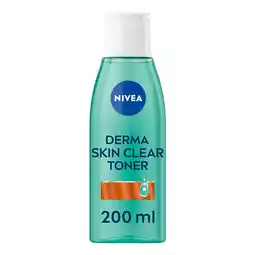Tesco Nivea derma skin clear toner 200ml offer