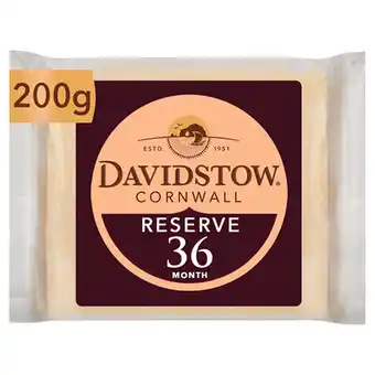 Tesco Davidstow 36 month reserve cheddar 200g grab & go £2.90 pmp offer