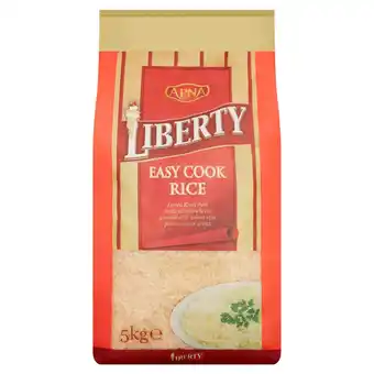 Tesco Liberty easy cook rice 5kg offer