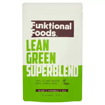 Tesco Funktional foods green superblend powder 100g offer