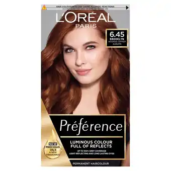 Tesco L'oreal paris preference 6.45 copper auburn offer
