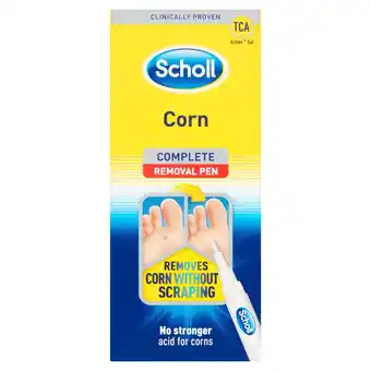 Tesco Scholl corn removal pen 4ml offer