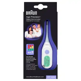 Tesco Braun thermometer digital stick offer
