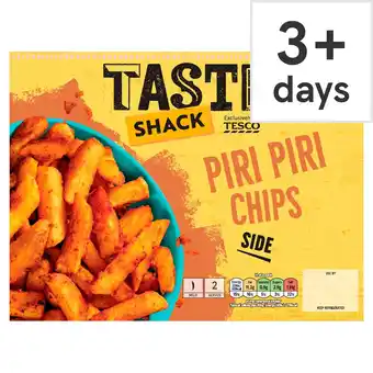 Tesco Taste shack piri piri chips 400g offer