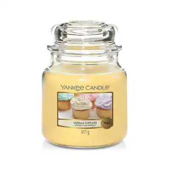 Tesco Yankee vanilla cupcake candle 411g offer