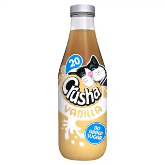 Tesco Crusha vanilla no added sugar 500ml offer