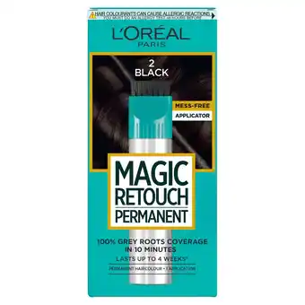 Tesco L'oreal magic retouch permanent 2 black offer