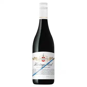 Tesco Houghton heritage red wine 750ml offer