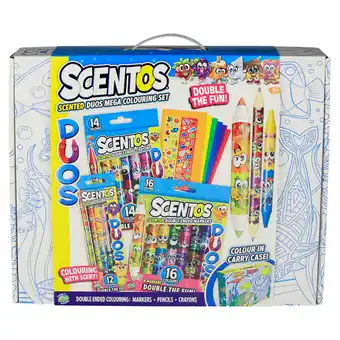 Tesco Scentos duo colouring set offer