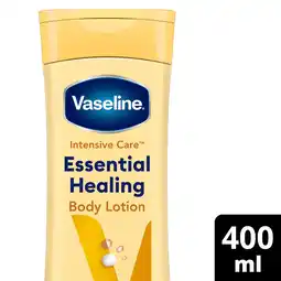 Tesco Vaseline intensive care essential lotion 400ml offer