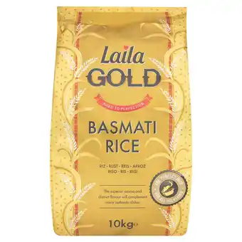 Tesco Laila gold basmati rice 10kg offer