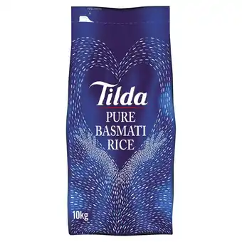 Tesco Tilda pure original basmati rice 10kg offer