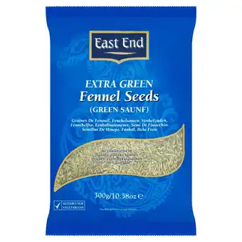 Tesco East end fennel seeds 300g offer