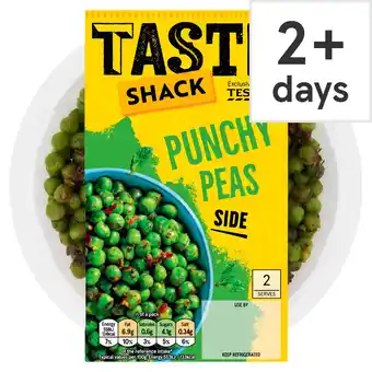 Tesco Taste shack punchy peas 220g offer