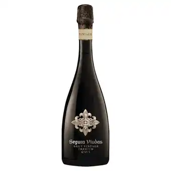 Tesco Segura viudas premium cava brut vintage 750ml offer