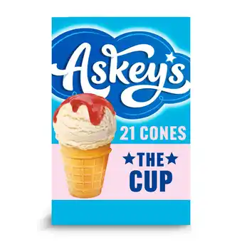 Morrisons Askeys 21 cup cones offer