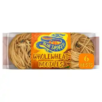 Morrisons Blue dragon wholewheat noodle nests offer