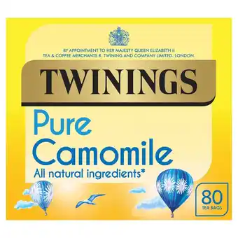Morrisons Twinings camomile tea 80s offer