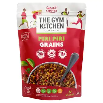 Morrisons The gym kitchen piri piri grains offer