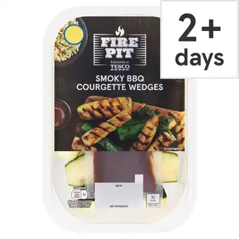 Tesco Tesco fire pit smokey bbq courgette wedges 300g offer