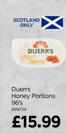Bestway Duerrs Honey Portions offer