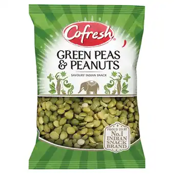 Tesco Cofresh spicy green peas & peanuts 325g offer