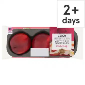 Tesco Tesco perfectly ripe white flesh nectarine 3 pack offer
