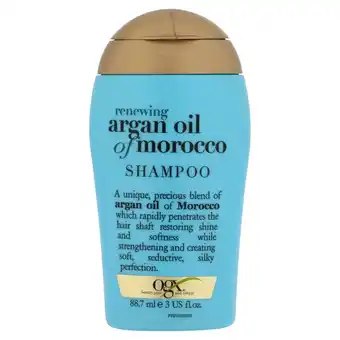 Morrisons Ogx renewing argan oil of morocco shampoo offer