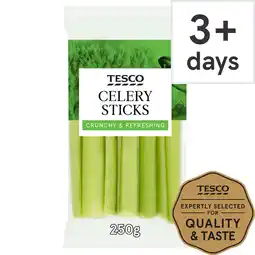 Tesco Tesco celery sticks 250g offer